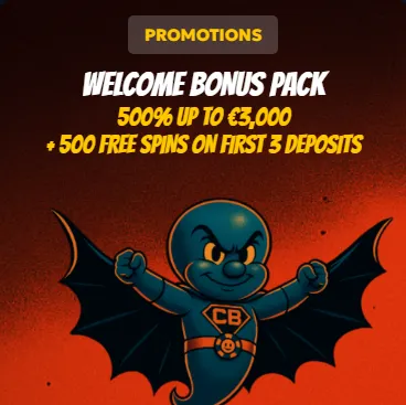 CasperBets Casino welcom banner App